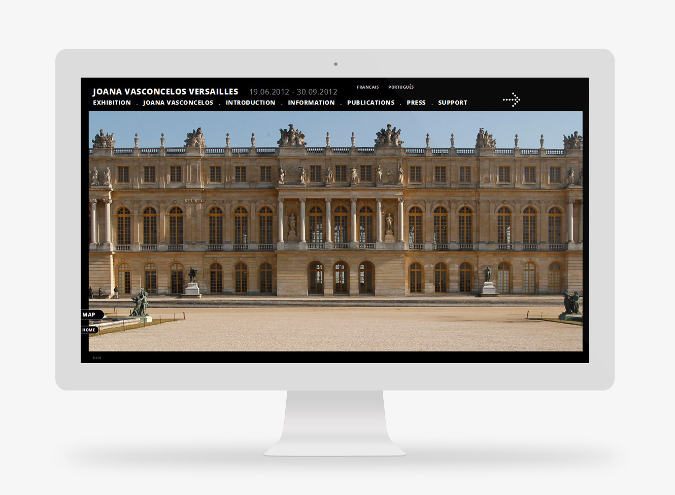 website Joana Vasconcelos Versailles