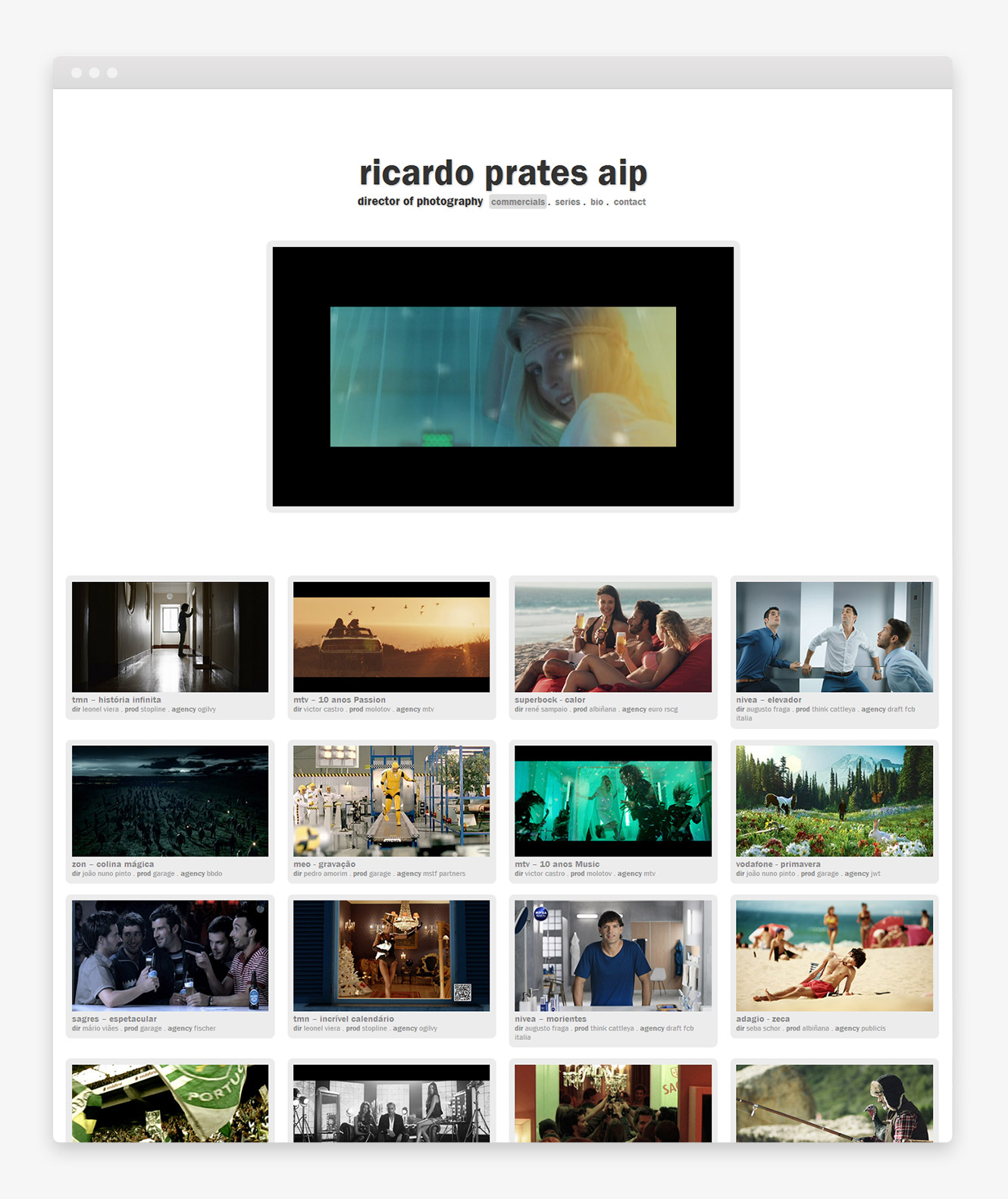 website Ricardo Prates